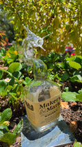 Commanding Glass Marlin Bottle Sculpture – Handcrafted Decorative Art