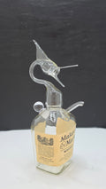 Maker's Marlin Shot Pouring Bottle — Handcrafted Glass Sculpture