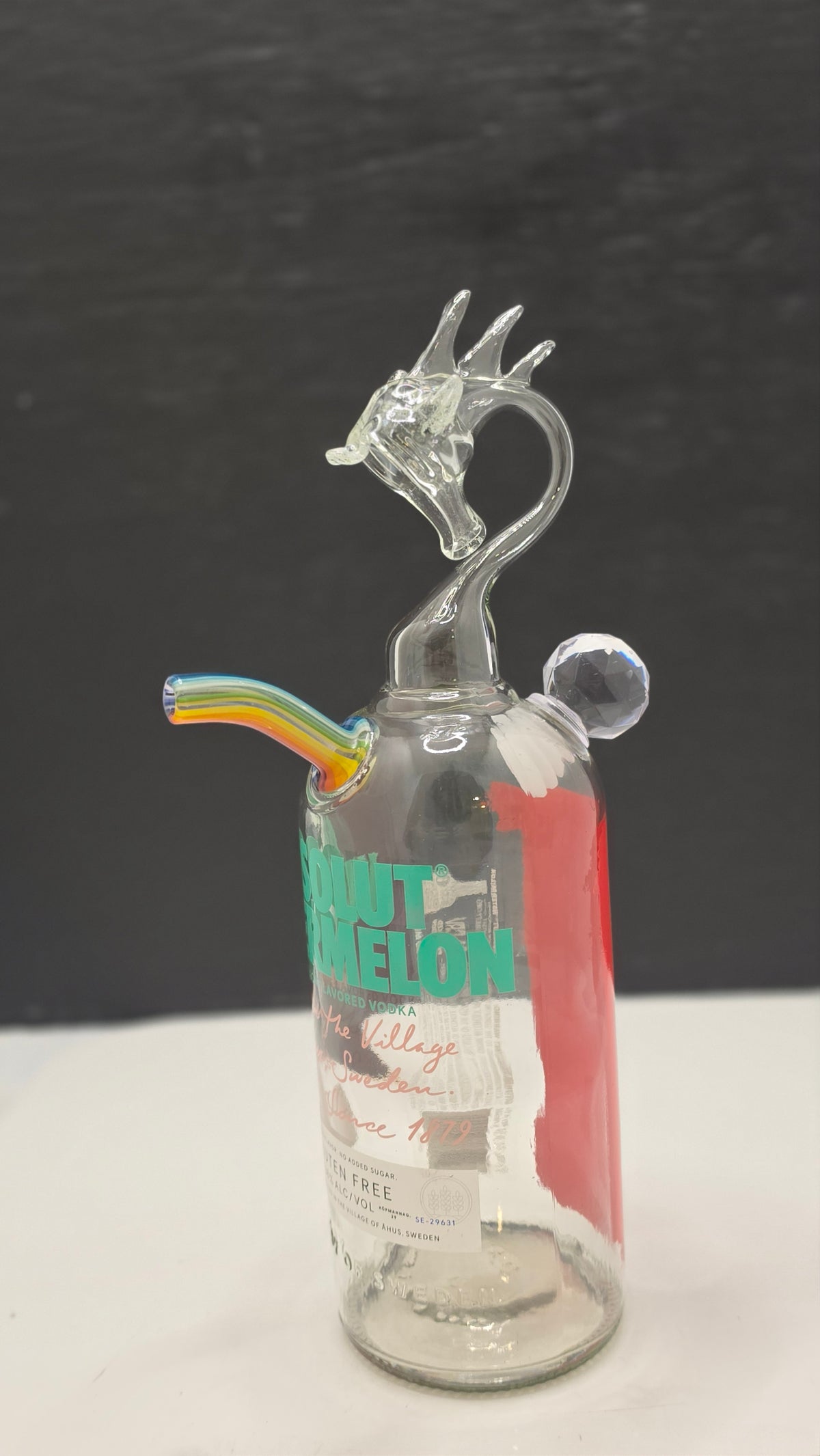 Watermelon Rainbow Spout Shot Pouring Bottle by Essenar – view 3