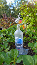 Smooth Clear Glass Dragon Bottle Sculpture – Handcrafted Premium Art