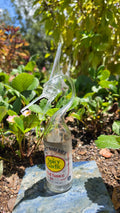 Majestic Glass Marlin Bottle Sculpture – Handcrafted Decorative Art