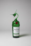 Powerful Glass Marlin Bottle Sculpture – Handcrafted Decorative Art | Not For Consumption